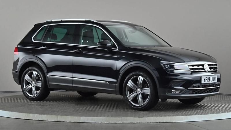 Black Used 2019 VW Tiguan SEL SUV | £18,298 (Fair price) - Image 1/4