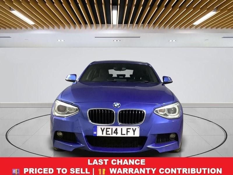 Used BMW 120 M Sport 184 HP (135 kW) 2014 Blue Hatchback