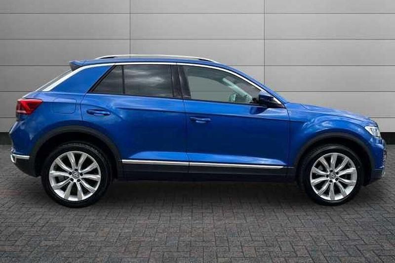 Used VW T-Roc SEL 150 HP (110 kW) 2018 Blue SUV