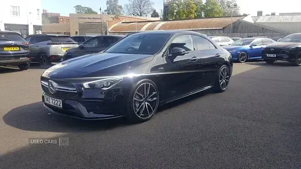 Used Mercedes CLA35 AMG Premium 2022 Black Coupe