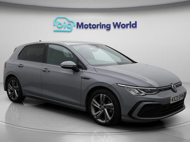 Grey Used 2024 VW Golf VIII R-line Hatchback | £21,400 (Fair price) - Image 1/4