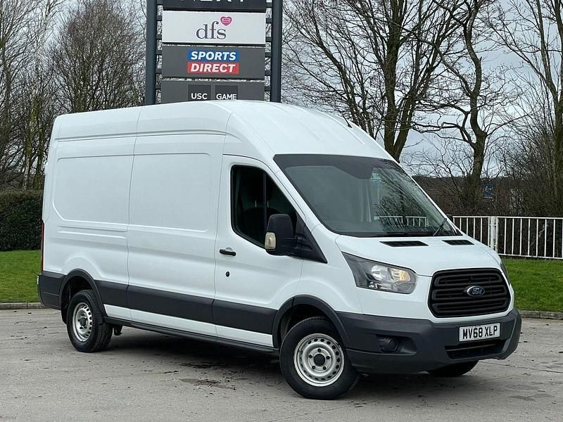 Used Ford Transit 130 HP (95 kW) 2018 White Van