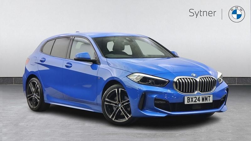 Used BMW 118 M Sport 134 HP (98 kW) 2024 Blue Hatchback
