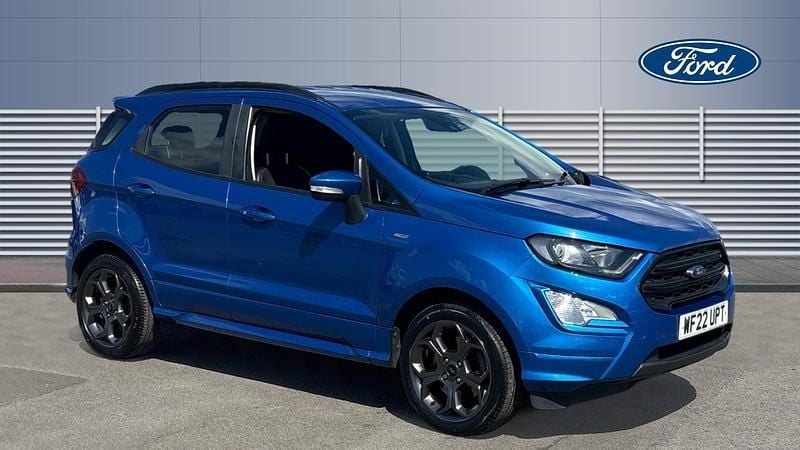 Blue Used 2022 Ford Ecosport ST-Line SUV | £13,285 (Fair price) - Image 1/3