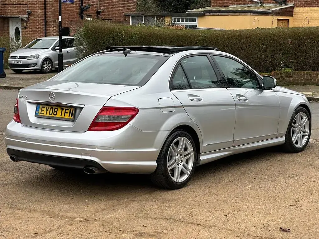 Used Mercedes C280 2008 Silver Sedan