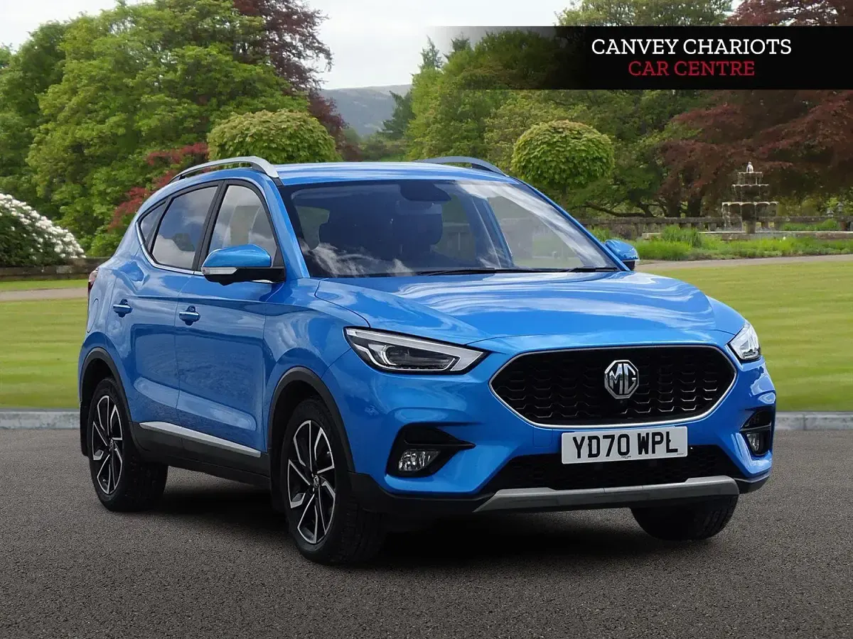 Used MG ZS Exclusive 106 HP (77 kW) 2020 Blue SUV