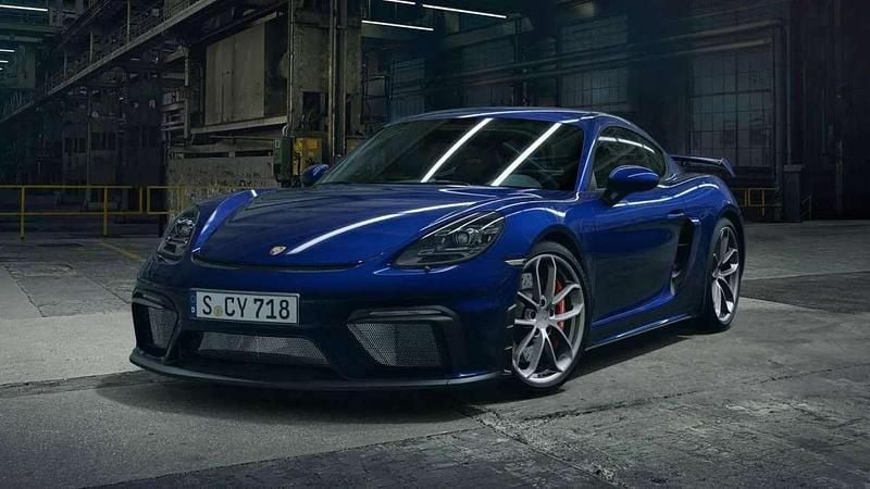 Blue Used 2023 Porsche Cayman GT4 Coupe | £83,950 (Good price) - Image 1/4