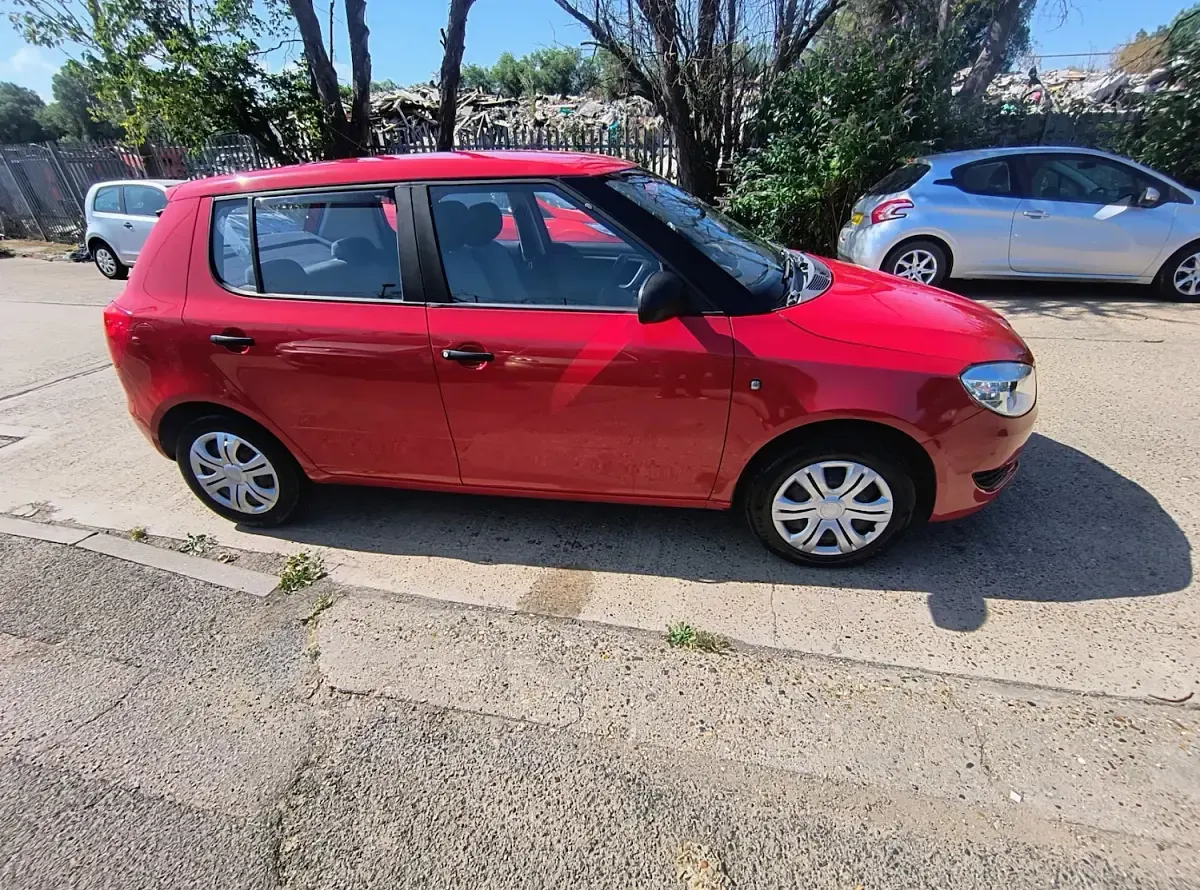 Used Skoda Fabia 2011 Red Hatchback