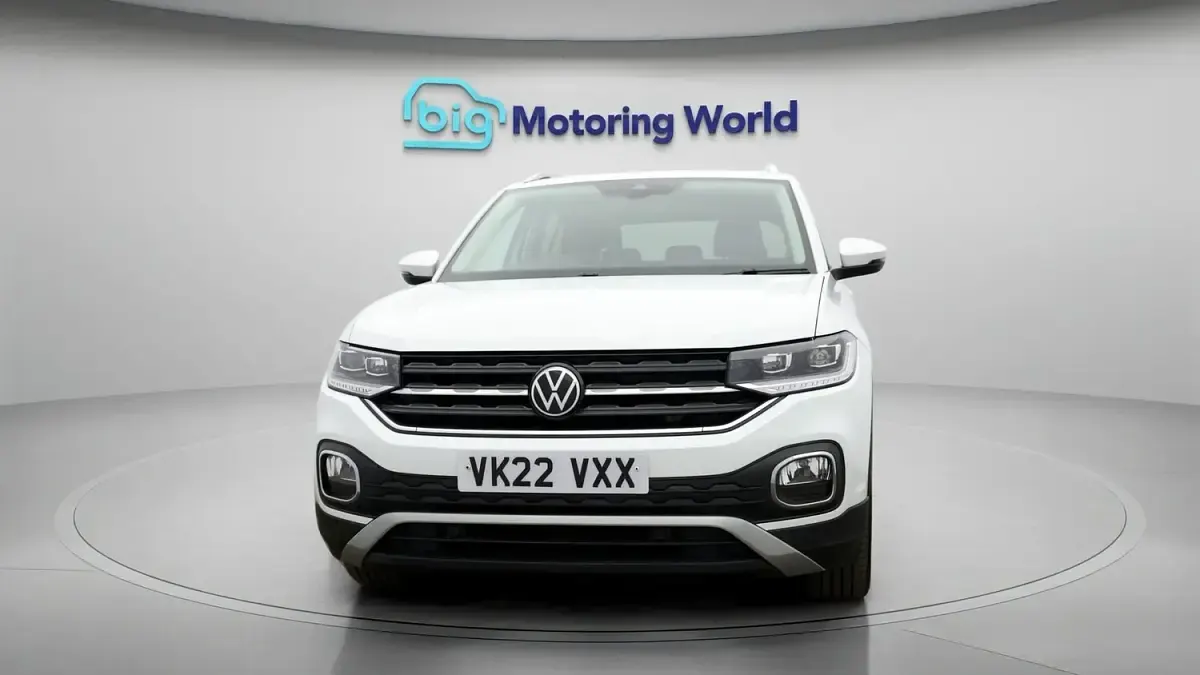 Used VW T-Cross SEL 110 HP (80 kW) 2022 White SUV