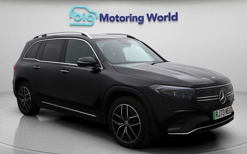 Used Mercedes EQB350 AMG line 214 kW (292 HP) 2023 Black SUV