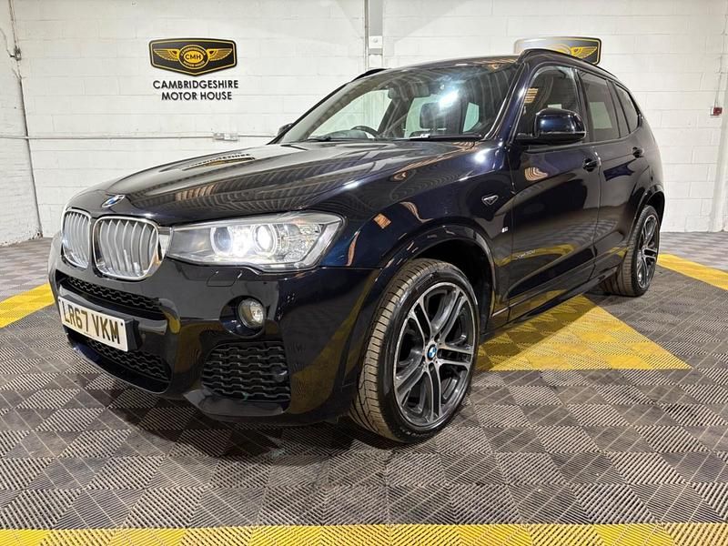 Used BMW X3 M Sport 258 HP (189 kW) 2017 Black SUV
