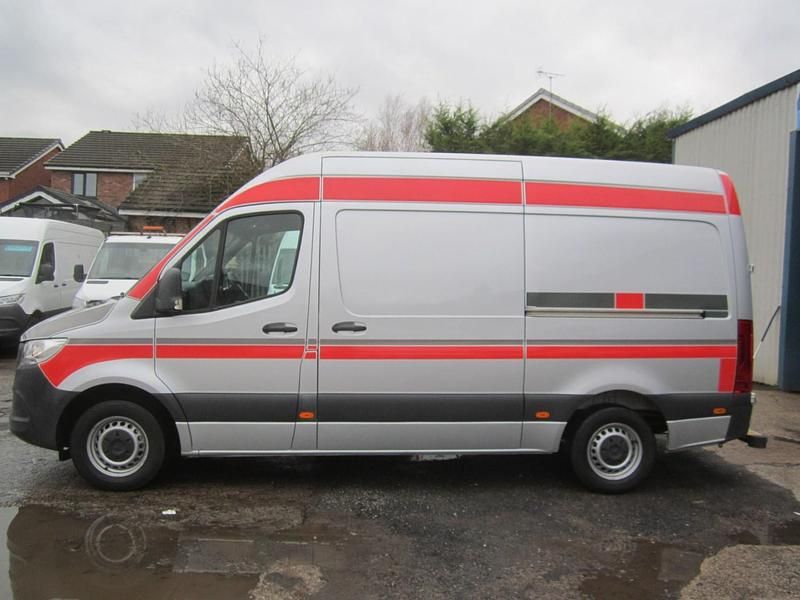 Begagnad Mercedes Sprinter 163 HK (119 kW) 2020 Silver Van