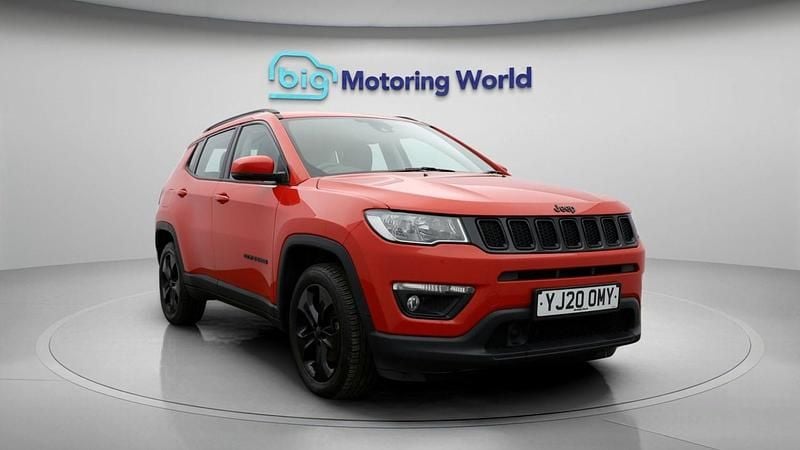 Used Jeep Compass Night Eagle 140 HP (102 kW) 2020 Red SUV