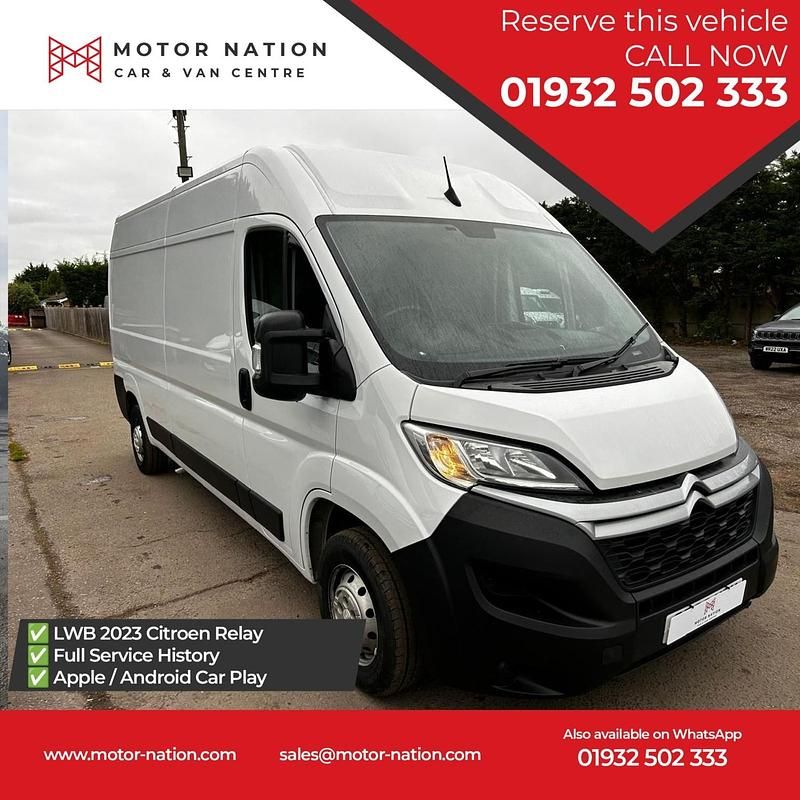 White Used 2023 Citroën Relay Van | £13,290 (Super price) - Image 1/4