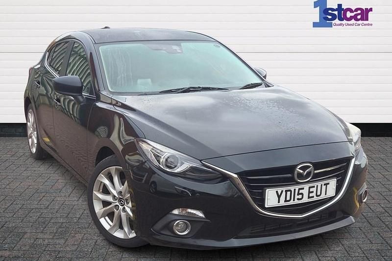 Black Used 2015 Mazda 3 Inclusive Hatchback | £5,689 (Fair price) - Image 1/1