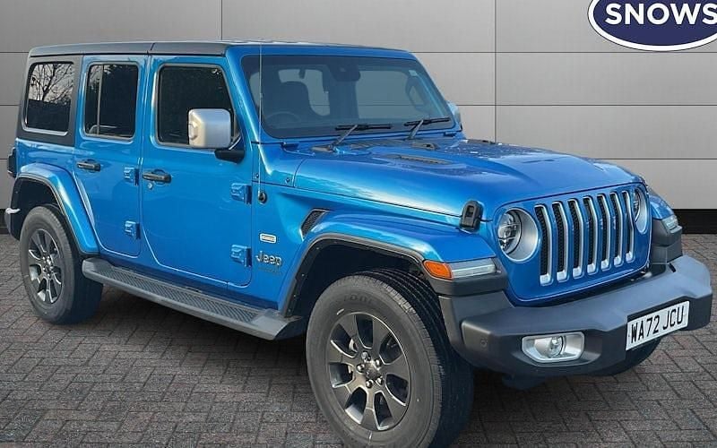 Blue Used 2022 Jeep Wrangler Overland SUV | £39,353 (Super price) - Image 1/4