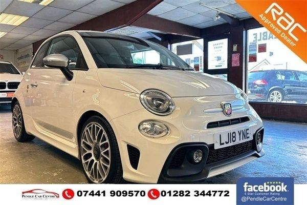 White Used 2018 Fiat 500 Hatchback | £8,495 (Fair price) - Image 1/1