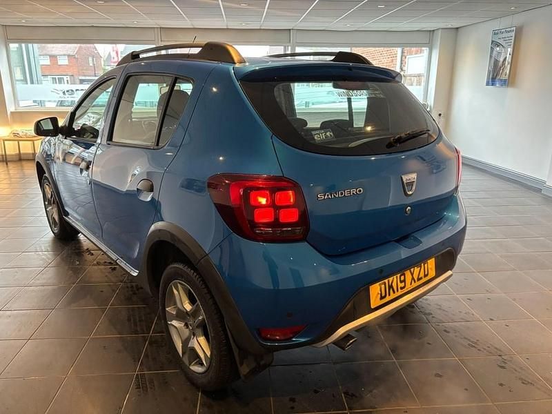 Used Dacia Sandero Comfort 90 HP (66 kW) 2019 Blue Hatchback