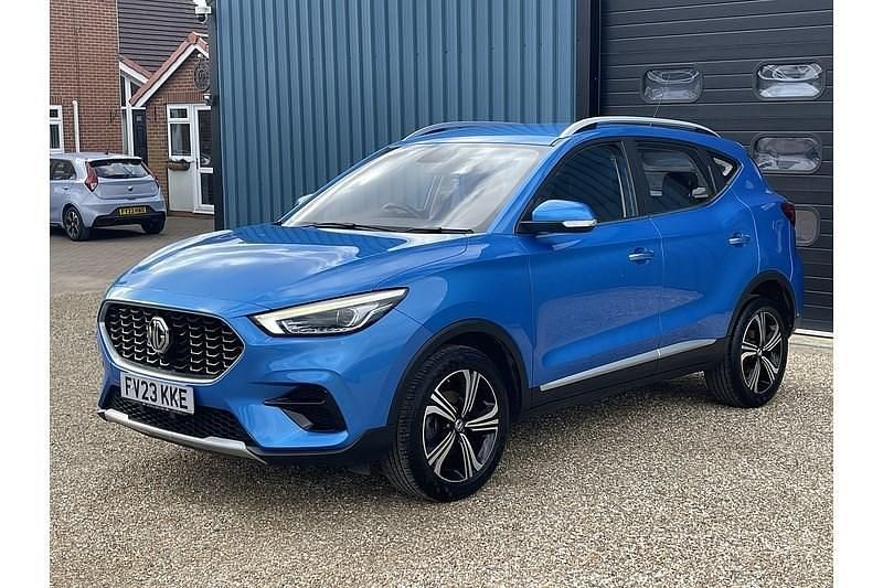 Used MG ZS Excite 106 HP (77 kW) 2023 Blue SUV