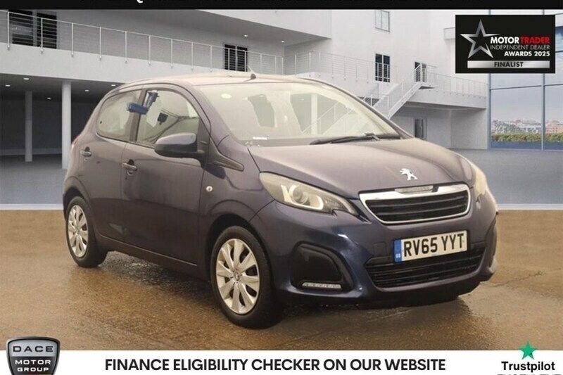 Blue Used 2015 Peugeot 108 Active Hatchback | £5,890 (Fair price) - Image 1/1