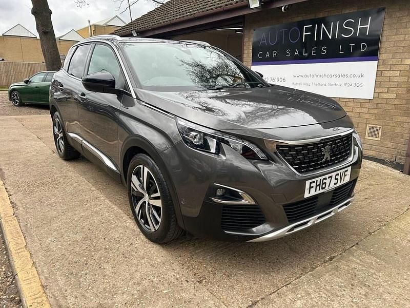 Used Peugeot 3008 GT-line 120 HP (88 kW) 2018 Grey SUV