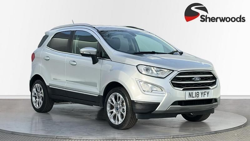 Used Ford Ecosport Titanium 125 HP (91 kW) 2018 Silver SUV