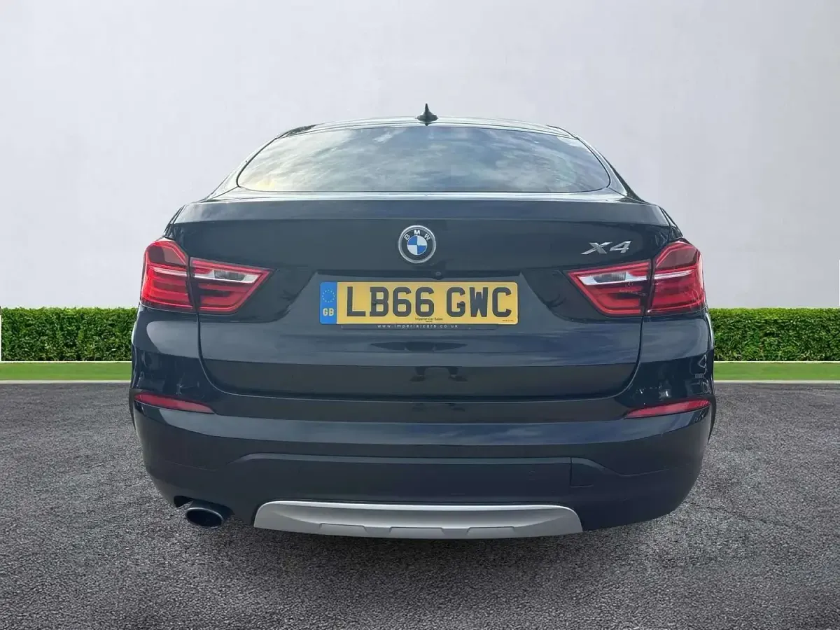 Used BMW X4 xLine 190 HP (139 kW) 2017 Black SUV