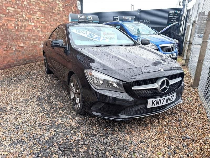 Black Used 2017 Mercedes CLA200 Sedan | £7,995 (Good price) - Image 1/4
