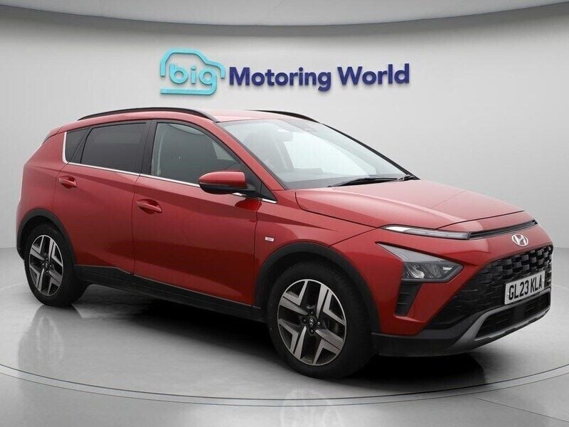 Red Used 2023 Hyundai Bayon Premium SUV | £14,000 (Good price) - Image 1/4