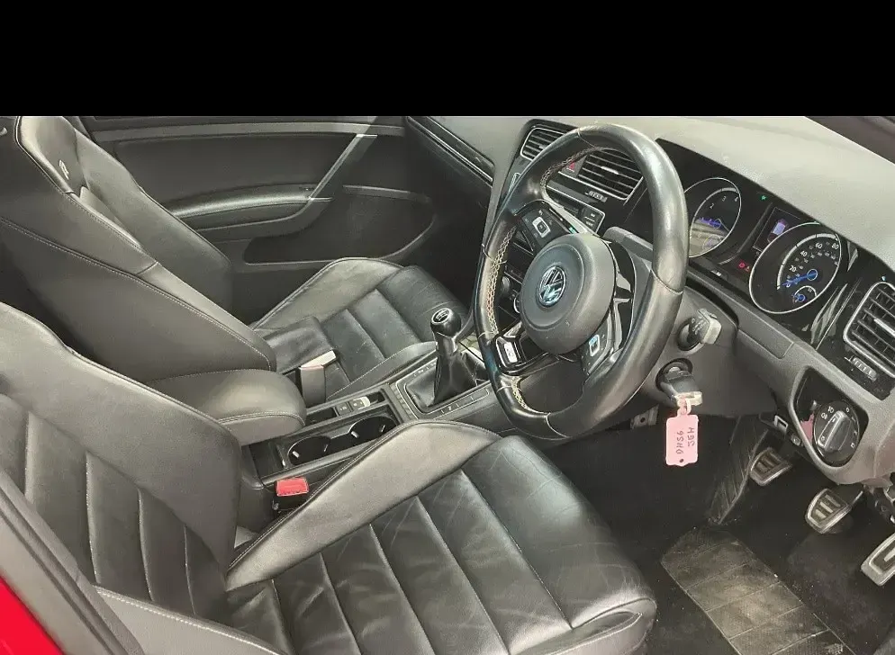 Used VW Golf VII R 2014 Red Hatchback