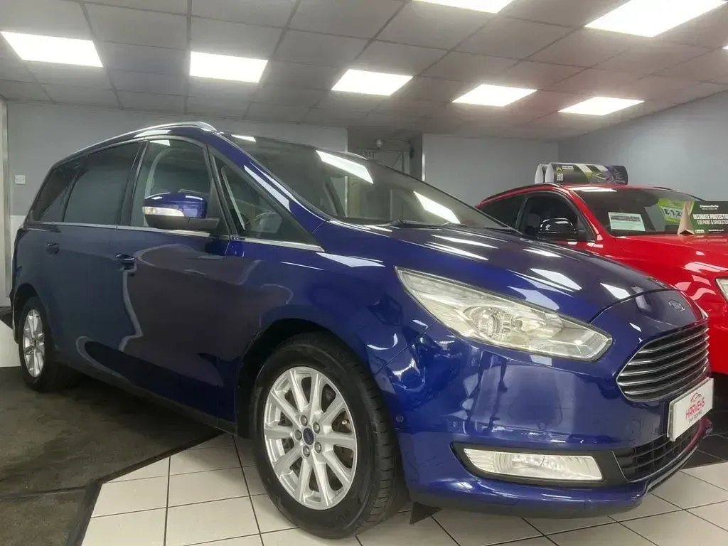 Used Ford Galaxy Titanium X 150 HP (110 kW) 2017 Blue MPV