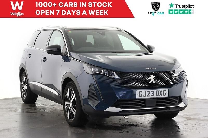 Used Peugeot 5008 GT 129 HP (94 kW) 2023 Blue MPV