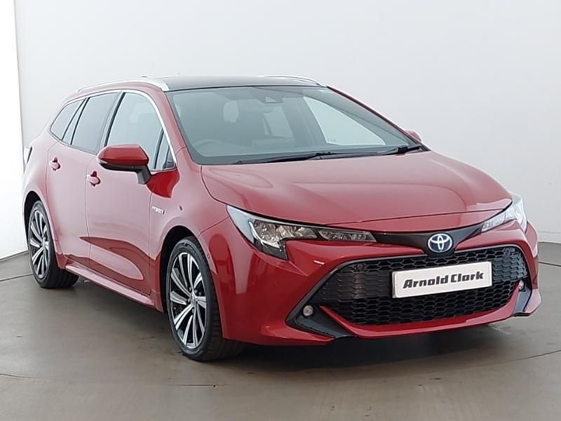 Usado Toyota Corolla Design 184 HP (135 kW) 2020 Vermelho Carrinha