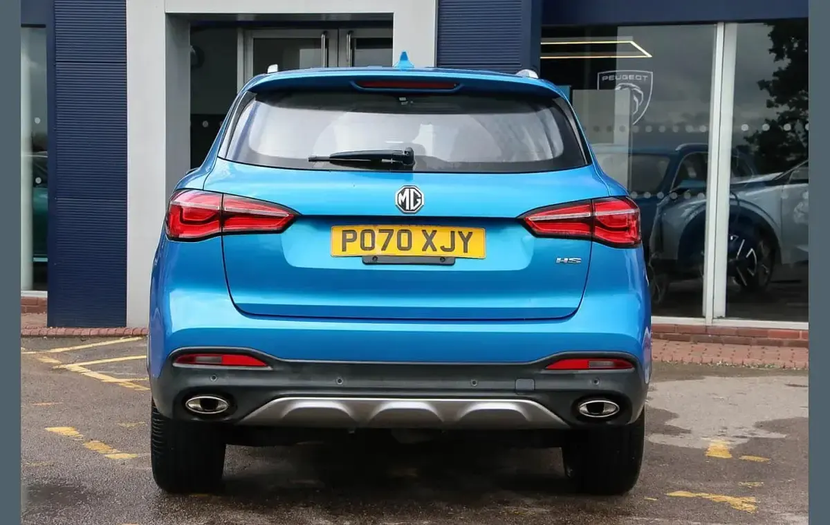 Used MG HS Excite 162 HP (119 kW) 2021 Blue SUV