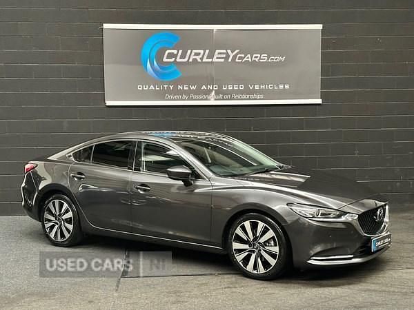 Usado Mazda 6 Inclusive 150 HP (110 kW) 2018 Cinzento Sedan