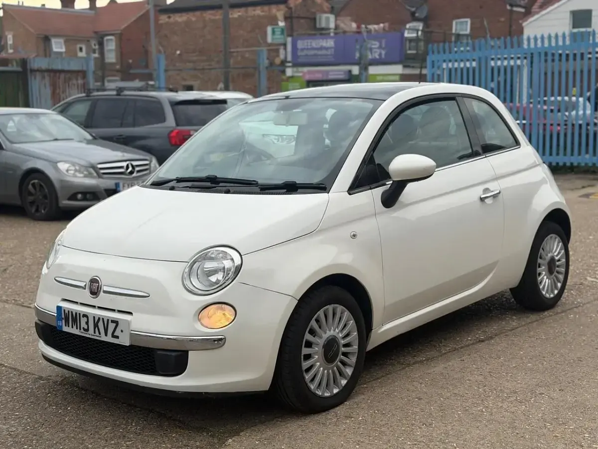 Occasion Fiat 500 Lounge 69 ch (50 kW) 2013 Blanc Citadine