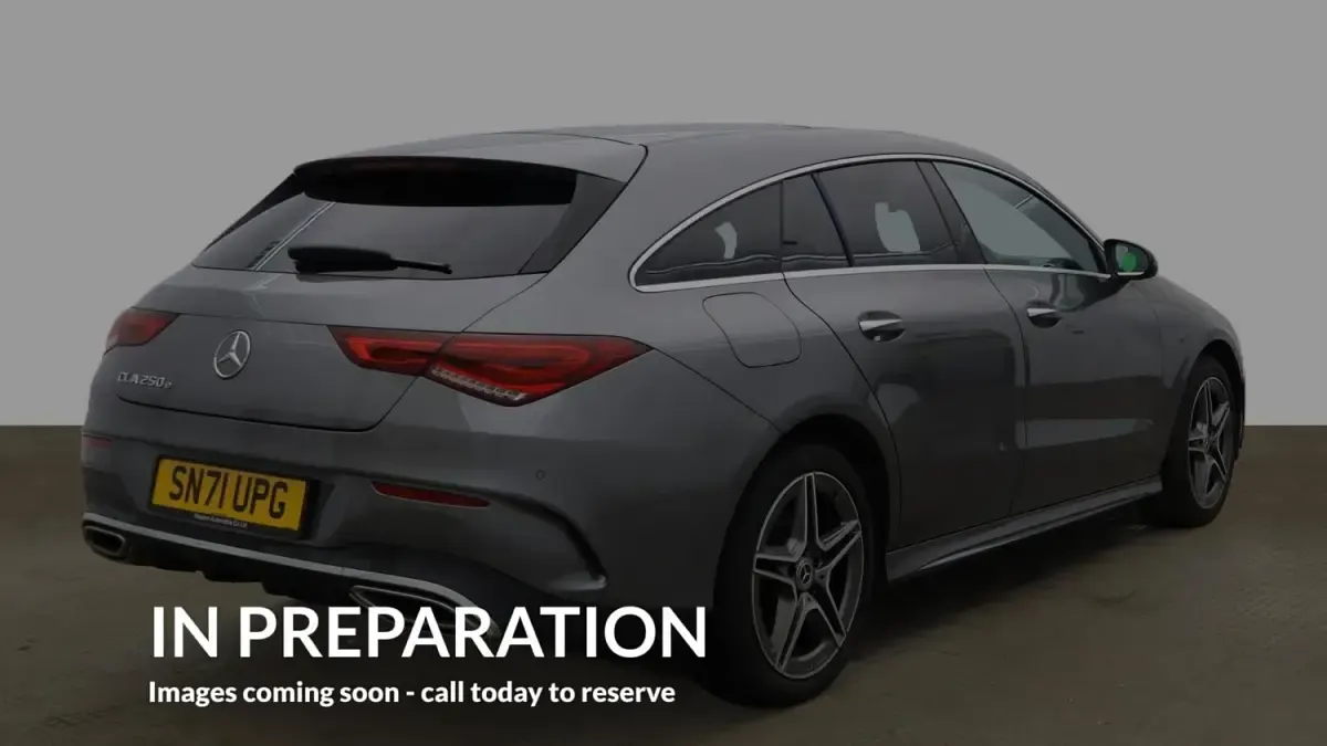 Used Mercedes CLA250e AMG Line Premium Plus 218 HP (160 kW) 2021 Grey Sedan