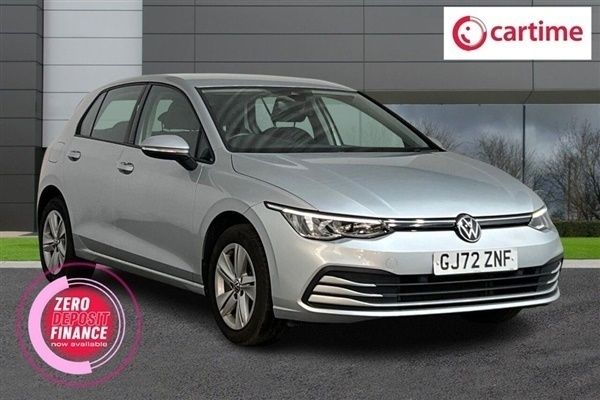 Silver Used 2022 VW Golf VIII S Hatchback | £19,903 (A bit pricey) - Image 1/3