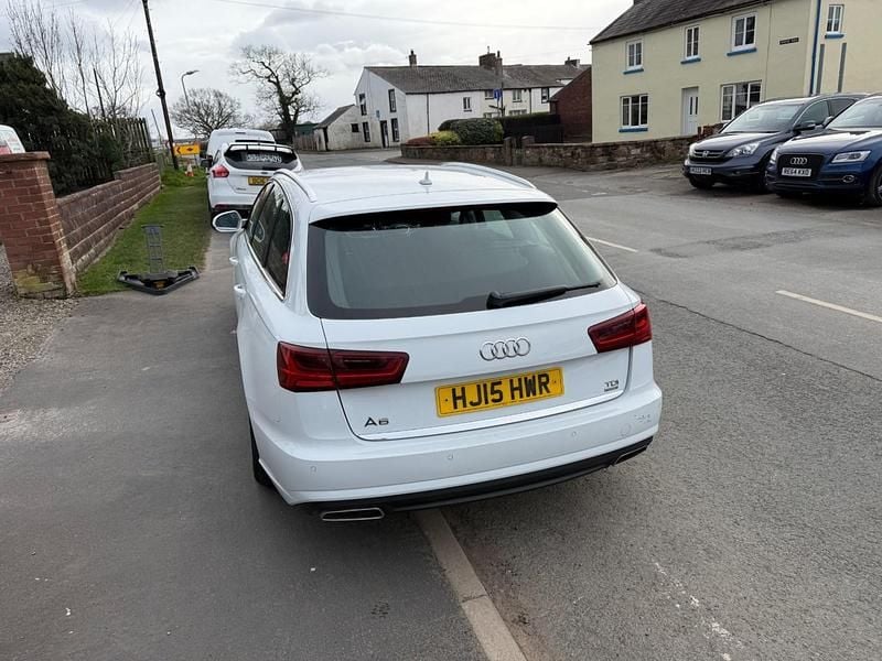 Begagnad Audi A6 190 HK (139 kW) 2015 Vit Kombi