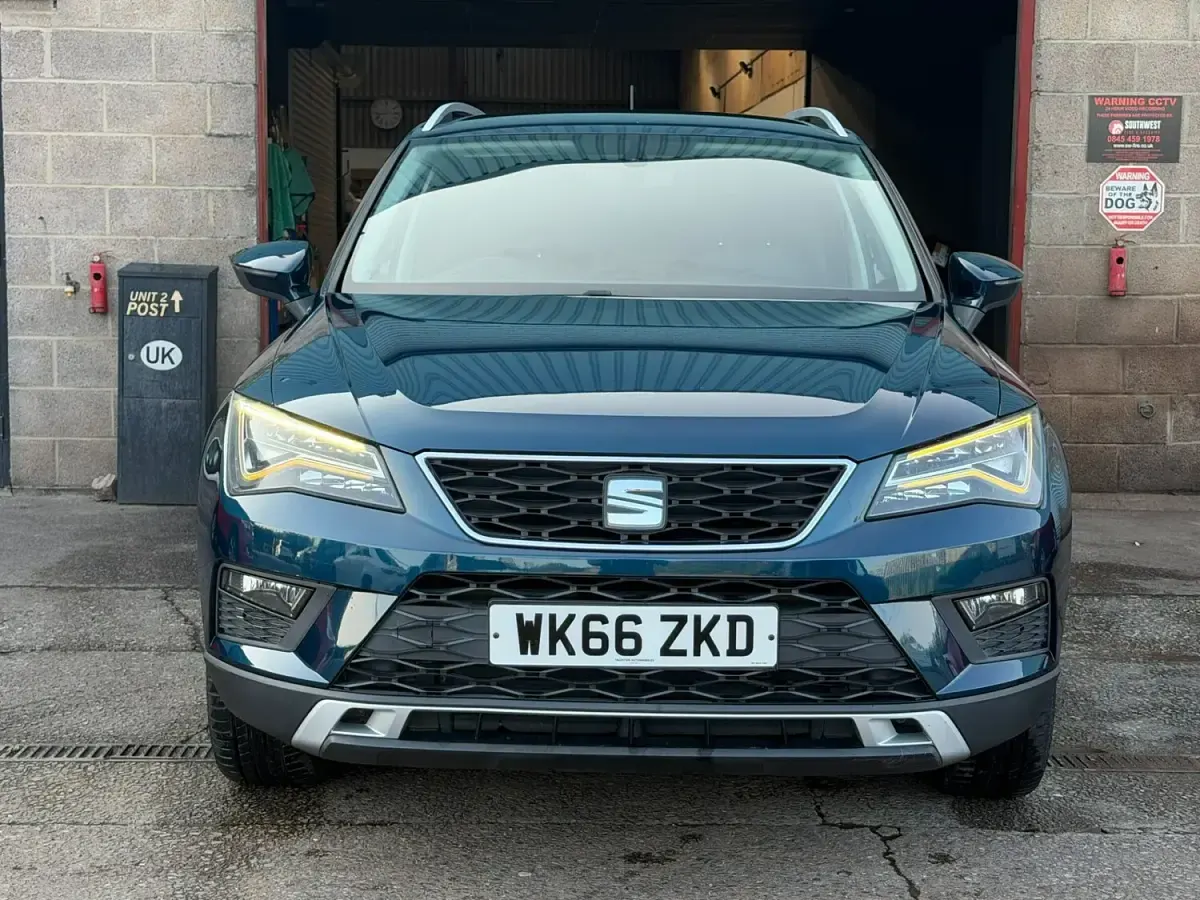 Used Seat Ateca Ecomotive 115 HP (84 kW) 2016 Blue SUV
