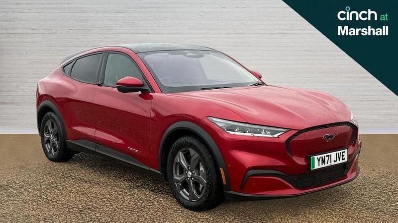 Red Used 2022 Ford Mustang Mach-E Extended Range SUV | £20,601 (Fair price) - Image 1/4