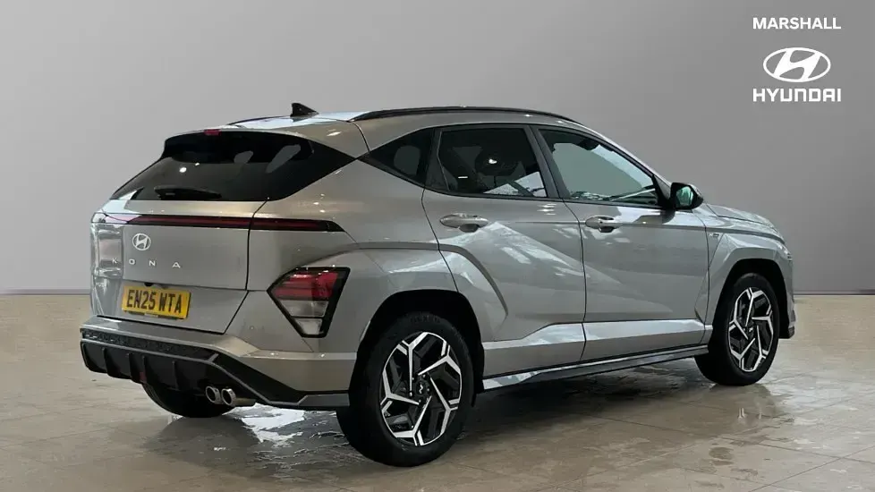 Used Hyundai Kona N Line 138 HP (101 kW) 2025 Silver SUV
