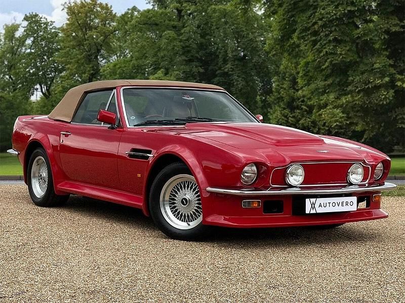 Used Aston Martin V8 1989 Red Coupe