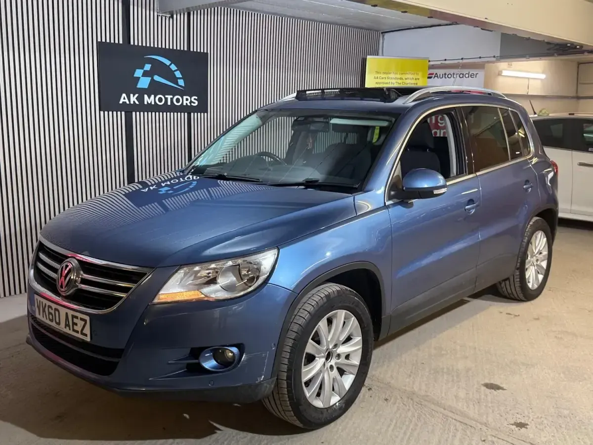 Used VW Tiguan Match 140 HP (102 kW) 2010 Blue SUV