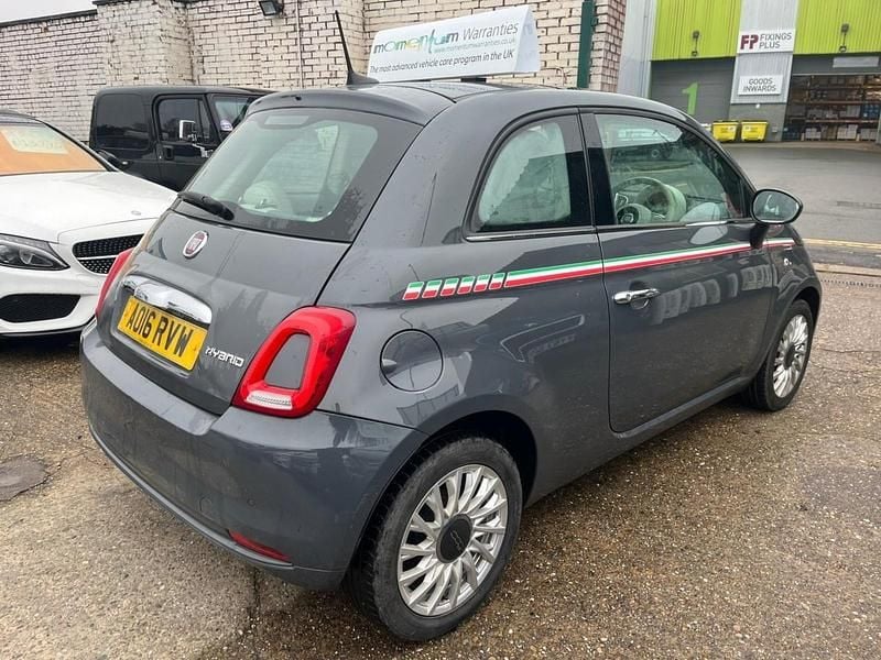 Used Fiat 500 Lounge 69 HP (50 kW) 2016 Grey Hatchback