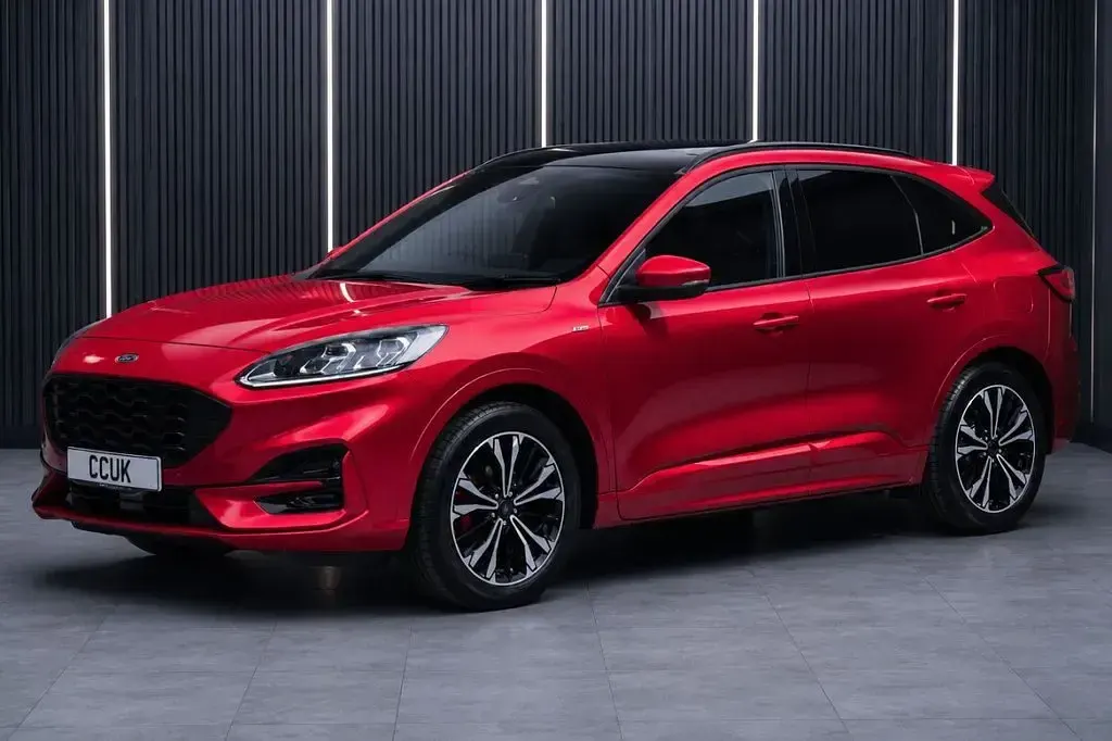 Used Ford Kuga ST-Line X 120 HP (88 kW) 2021 Red SUV