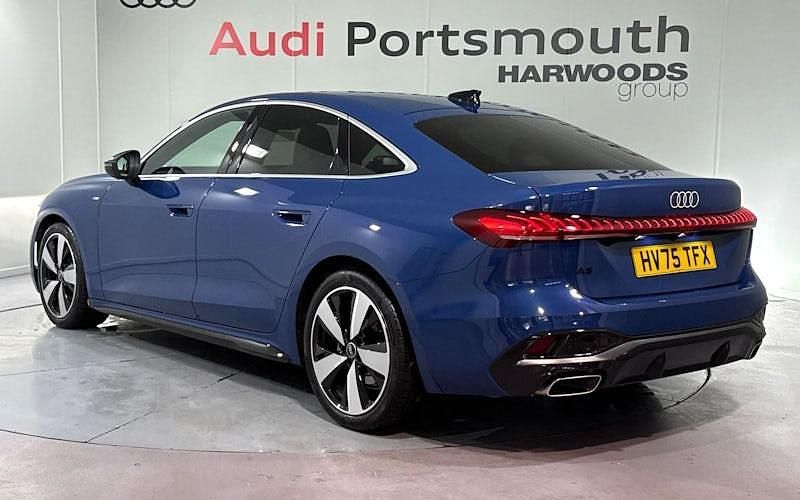 Used Audi A5 S-Line 150 HP (110 kW) 2025 Blue Sedan