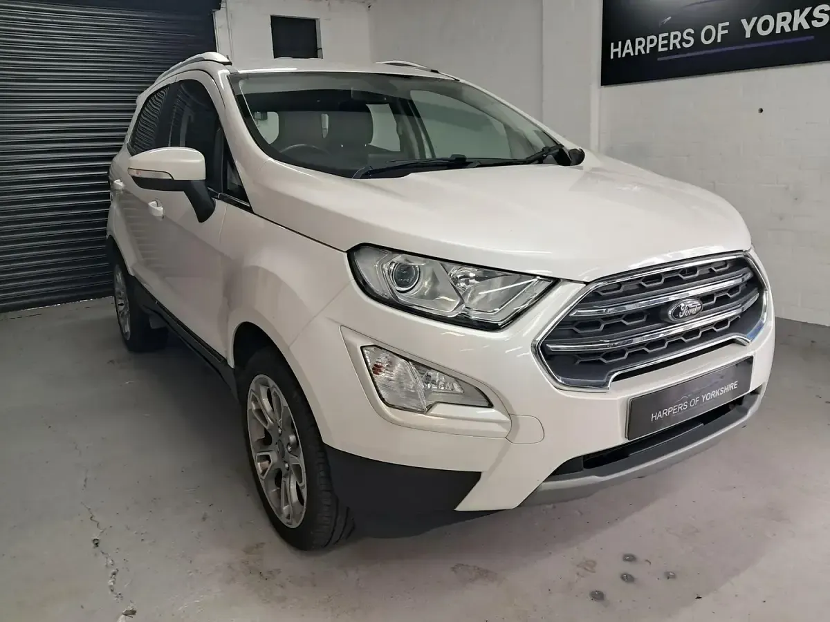 Used Ford Ecosport Titanium 125 HP (91 kW) 2018 White SUV