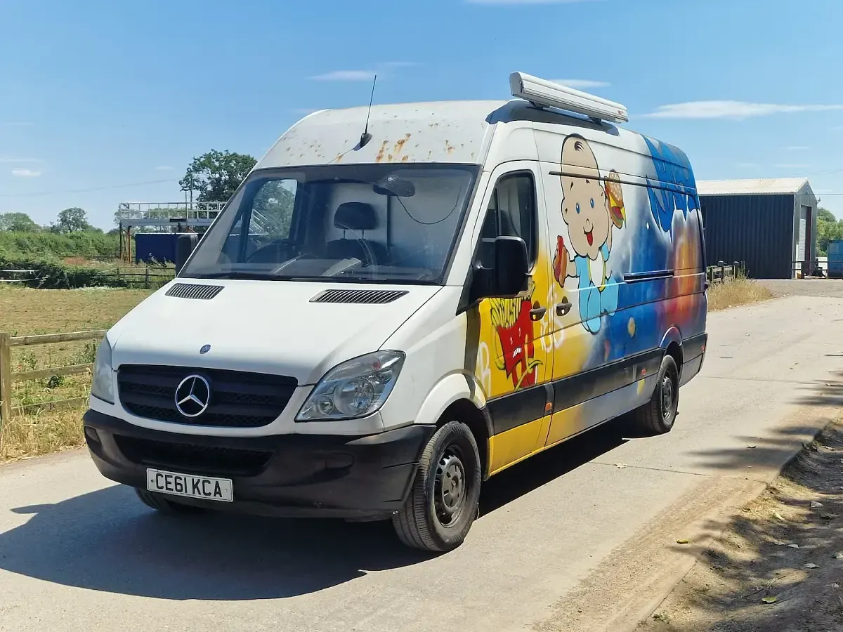 Used Mercedes Sprinter 129 HP (94 kW) 2011 White Van