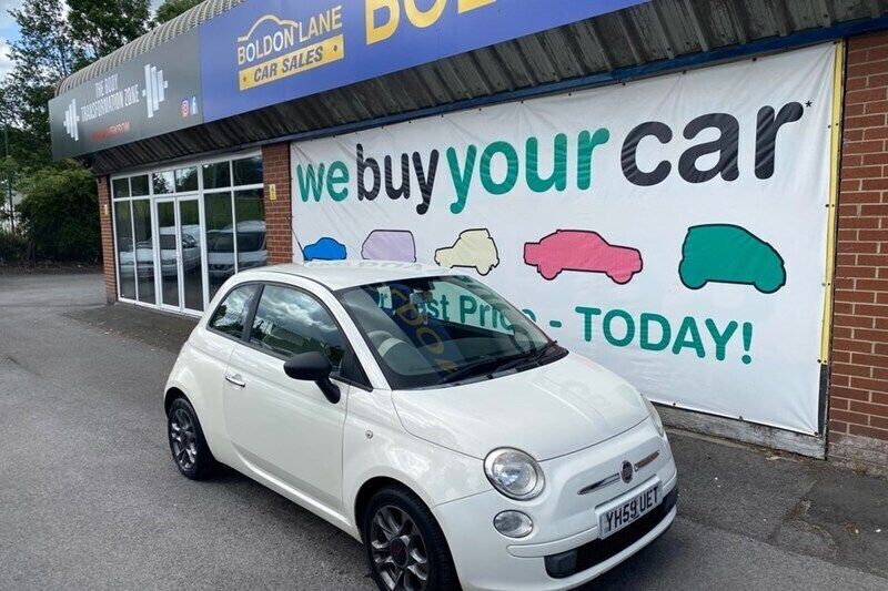 White Used 2009 Fiat 500 Pop Hatchback | £1,795 (Super price) - Image 1/1